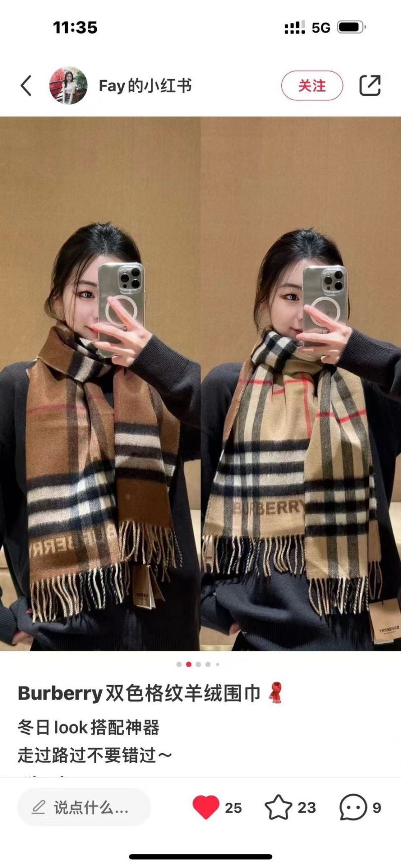 Burberry Scarf